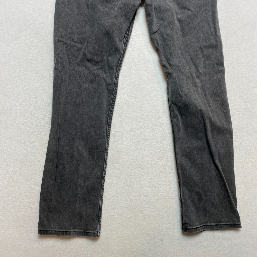 Levis 514 Denim Jeans Mens 30 Gray Straight Leg - Picture 11 of 12